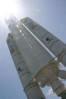 La maquette d'Ariane 5